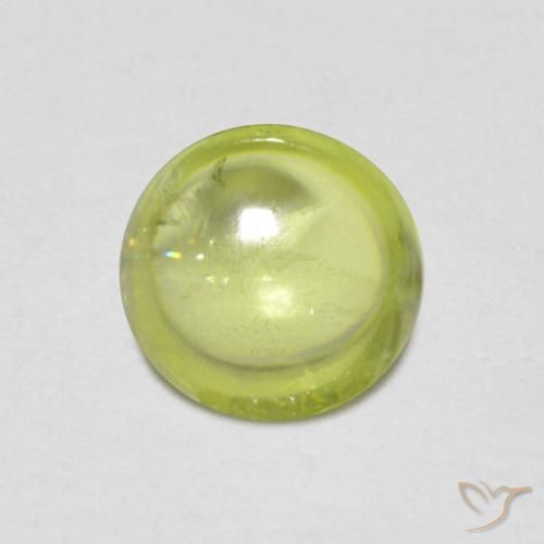 0.94ct 자연스러운 밝은 녹색 스피네, 타원형, 투명한