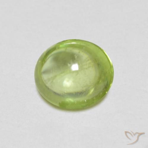 0.78ct 자연스러운 라이트 라이블리 그린 스피네, 타원형, 투명한