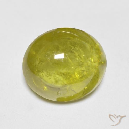 2.89ct 자연스러운 파인애플 옐로우 스피네, 타원형, 투명한