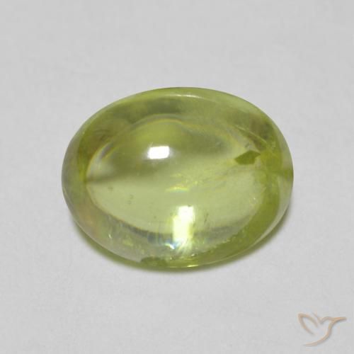 1.25ct 자연스러운 올리브 그린 스피네, 타원형, 투명한