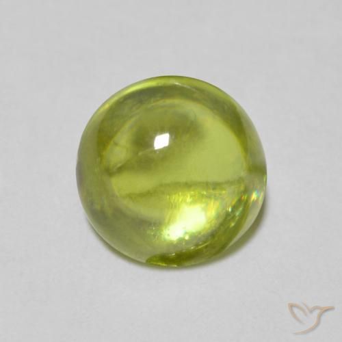 1.22ct 자연스러운 올리브 그린 스피네, 둥근, 투명한
