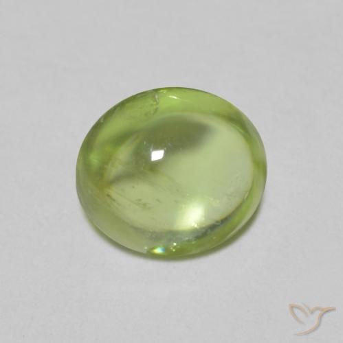 0.90ct 자연스러운 라이트 라이블리 그린 스피네, 타원형, 투명한