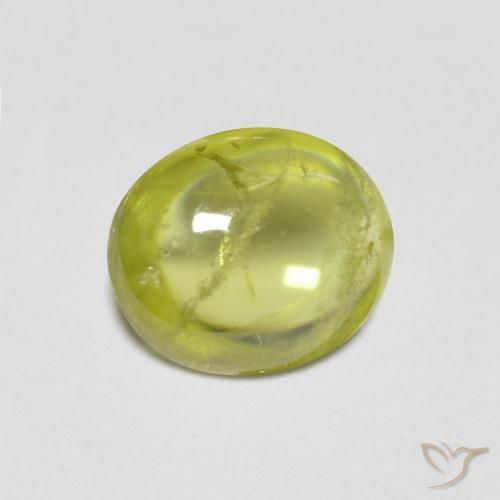 2.76ct 자연스러운 미디엄 옐로우 스피네, 타원형, 투명한