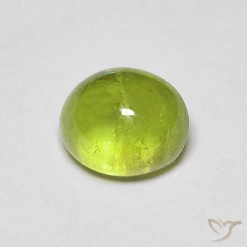 1.09ct 자연스러운 미디엄 그린 스피네, 타원형, 투명한