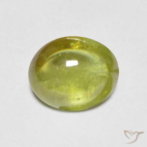 1.37ct 자연스러운 따뜻한 흙빛 녹색 스피네, 타원형, 투명한