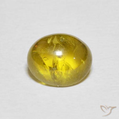 2.79ct 자연스러운 갈황색 스피네, 타원형, 투명한