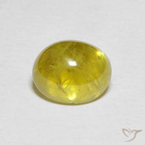 2.51ct 자연스러운 Pineapple yellow 스피네, 타원형, 투명한