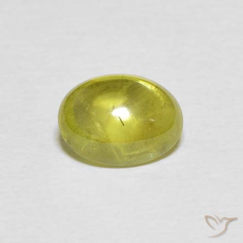 1.79ct 자연스러운 미디엄 옐로우 스피네, 타원형, 투명한