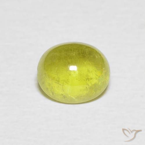 1.08ct 자연스러운 미디엄 그린 스피네, 타원형, 투명한