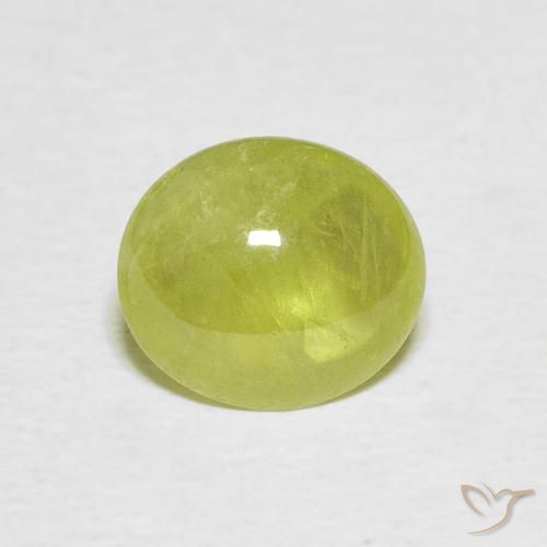 1.93ct 자연스러운 따뜻한 흙빛 녹색 스피네, 타원형, 투명한