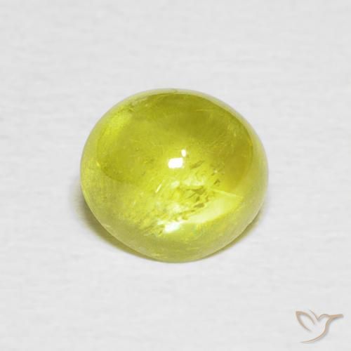 1.73ct 자연스러운 라이트 레몬 옐로우 스피네, 타원형, 투명한