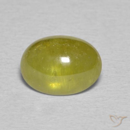 1.81ct 자연스러운 따뜻한 흙빛 녹색 스피네, 타원형, 투명한
