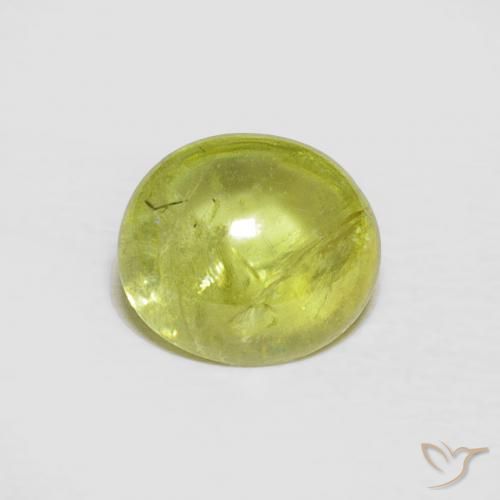1.75ct 자연스러운 미디엄 그린 스피네, 타원형, 투명한