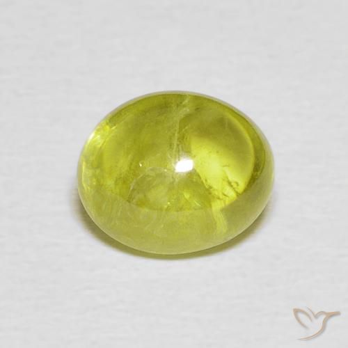 2.42ct 자연스러운 미디엄 그린 스피네, 타원형, 투명한