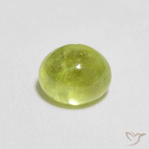 1.16ct 자연스러운 미디엄 그린 스피네, 타원형, 투명한