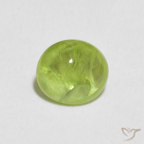 1.75ct 자연스러운 활기찬 녹색 스피네, 타원형, 투명한