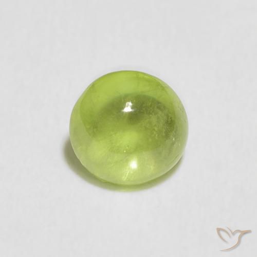 0.82ct 자연스러운 미디엄 그린 스피네, 타원형, 투명한