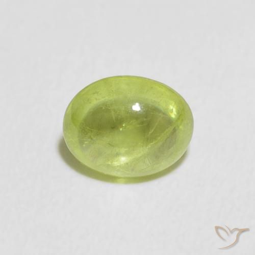 1.94ct 자연스러운 미디엄 그린 스피네, 타원형, 투명한