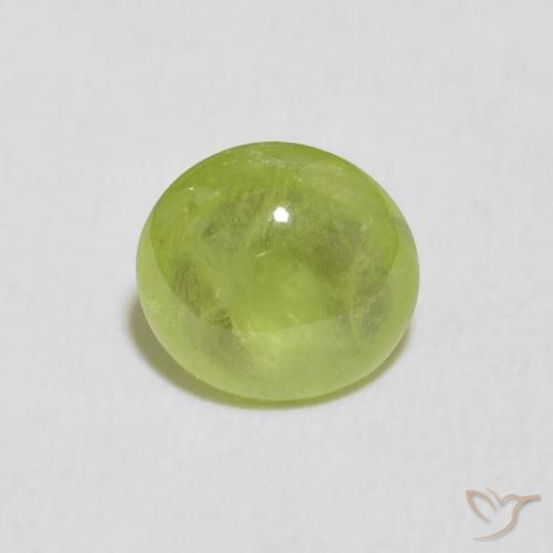 1.26ct 자연스러운 밝은 녹색 스피네, 타원형, 투명한