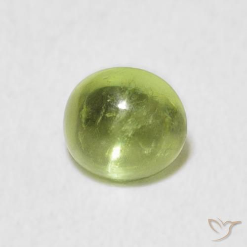 0.96ct 자연스러운 활기찬 녹색 스피네, 타원형, 투명한