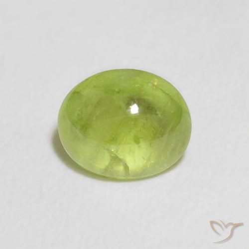 1.04ct 자연스러운 활기찬 녹색 스피네, 타원형, 투명한