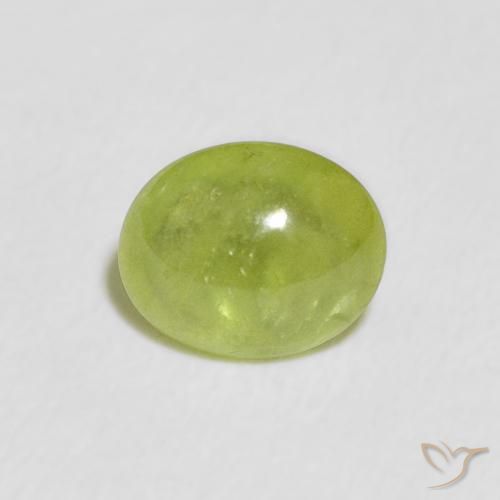 1.15ct 자연스러운 활기찬 녹색 스피네, 타원형, 투명한