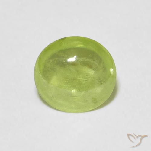 0.80ct 자연스러운 활기찬 녹색 스피네, 타원형, 투명한