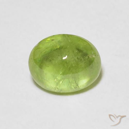 1.05ct 자연스러운 활기찬 녹색 스피네, 타원형, 투명한