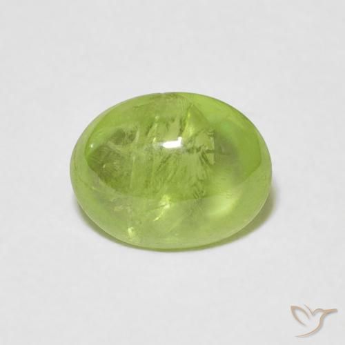 1.60ct 자연스러운 라이트 라이블리 그린 스피네, 타원형, 투명한