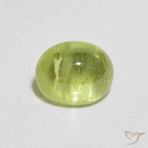 1.20ct 자연스러운 활기찬 녹색 스피네, 타원형, 투명한