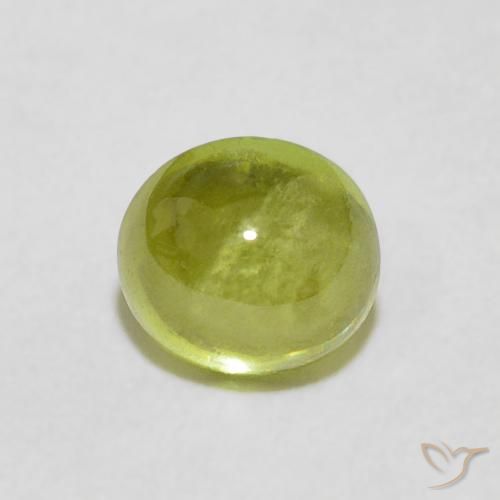 1.39ct 자연스러운 따뜻한 흙빛 녹색 스피네, 타원형, 투명한