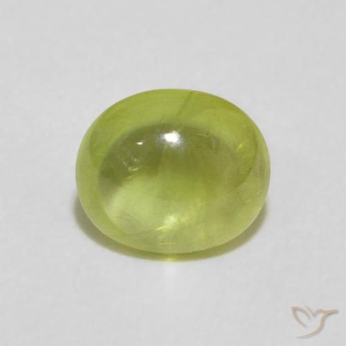 1.32ct 자연스러운 미디엄 그린 스피네, 타원형, 투명한