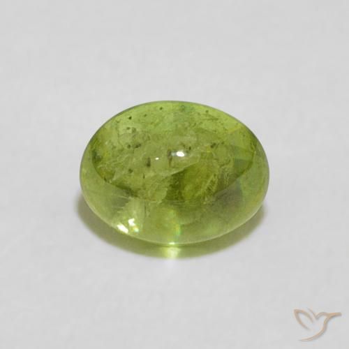 0.82ct 자연스러운 활기찬 녹색 스피네, 타원형, 투명한