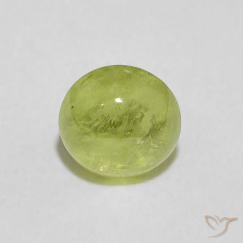 0.97ct 자연스러운 미디엄 그린 스피네, 둥근, 투명한