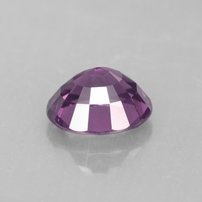 1.89캐럿 천연 퍼플 스피넬, 타원형 컷, 8×7.2 mm, VVS-VS