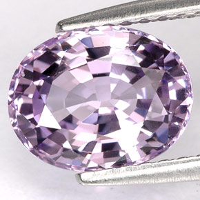 2.09캐럿 천연 바이올렛 스피넬, 타원형 컷, 8.5×6.7 mm, VVS