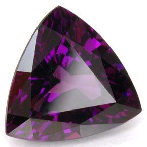 1.65캐럿 천연 바이올렛 스피넬, 트릴리언, 7.9×7.6 mm, VVS