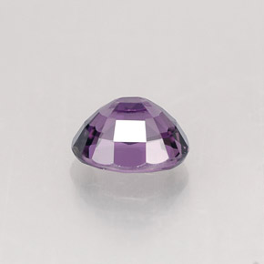 0.82캐럿 천연 바이올렛 스피넬, 타원형 컷, 6×5.1 mm, VVS-VS