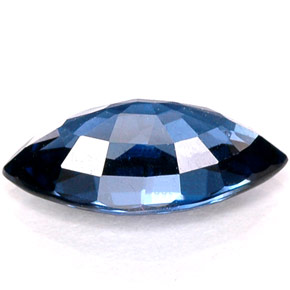 1.18캐럿 천연 블루 스피넬, 마퀴즈, 9.8×5.1 mm, VVS-VS