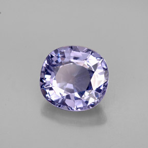 1.75캐럿 천연 바이올렛 스피넬, 쿠션 컷, 7.6×7.1 mm, VVS