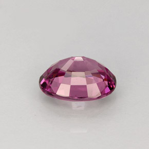 1.53캐럿 천연 보랏빛 핑크 스피넬, 타원형 컷, 7.9×6.2 mm, VS-SI