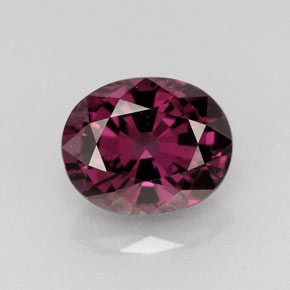 2.15캐럿 천연 퍼플 스피넬, 타원형 컷, 8.6×7 mm, VS