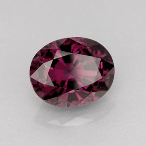 2.15캐럿 천연 퍼플 스피넬, 타원형 컷, 8.6×7 mm, VS