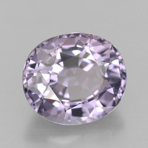 2.22캐럿 천연 블루 바이올렛 스피넬, 타원형 컷, 8.2×7.2 mm, VS-SI