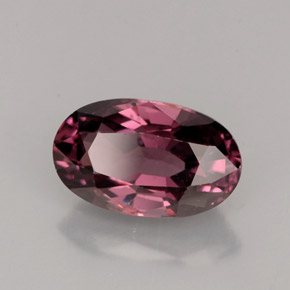 1.90캐럿 천연 레드 로즈 스피넬, 타원형 컷, 9.3×5.7 mm, VVS