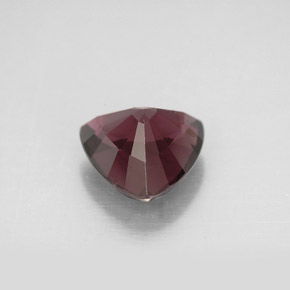 2.46캐럿 천연 딥 퍼플 스피넬, 트릴리언, 8.5×8.4 mm, VS-SI