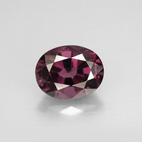 2.36캐럿 천연 핑크빛 퍼플 스피넬, 타원형 컷, 9×7.1 mm, VS-SI