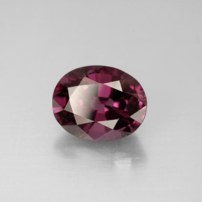 2.36캐럿 천연 핑크빛 퍼플 스피넬, 타원형 컷, 9×7.1 mm, VS-SI