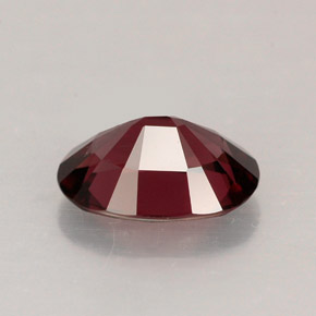 1.64캐럿 천연 보랏빛 레드 스피넬, 타원형 컷, 8.9×6.3 mm, VVS-VS