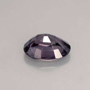 1.98캐럿 천연 딥 바이올렛 스피넬, 타원형 컷, 9×7 mm, VVS